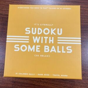 Sudoku with some balls brand new